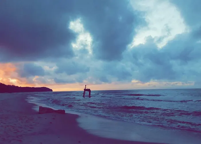 Privatunterkunft Morska W Chlapowie *